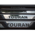 Накладки на пороги (полированная нерж. сталь) VW Touran (2003-2006) бренд – Croni дополнительное фото – 2